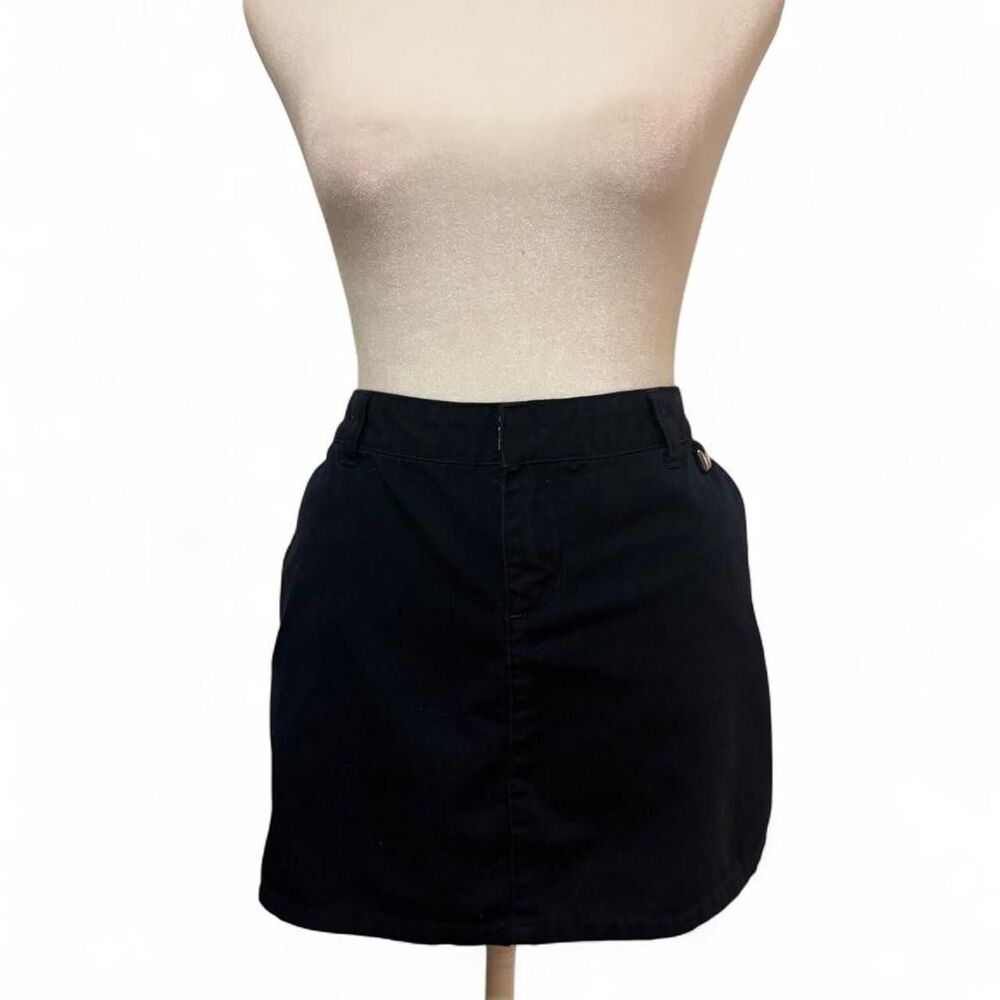 Unbranded Women's Black and Navy Skirt